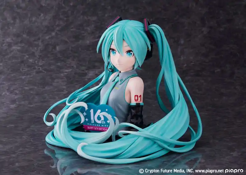 Hatsune Miku Busta Hatsune Miku 16th Anniversary 25 cm produktová fotografia