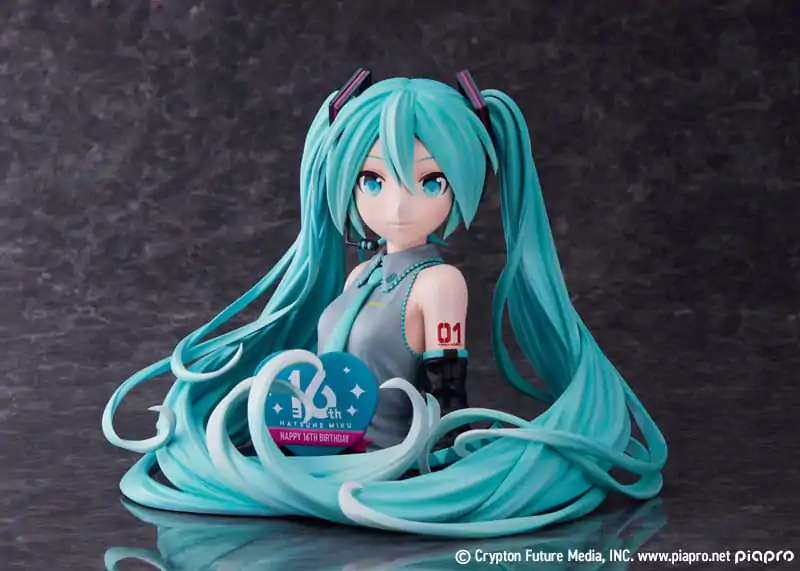 Hatsune Miku Busta Hatsune Miku 16th Anniversary 25 cm produktová fotografia