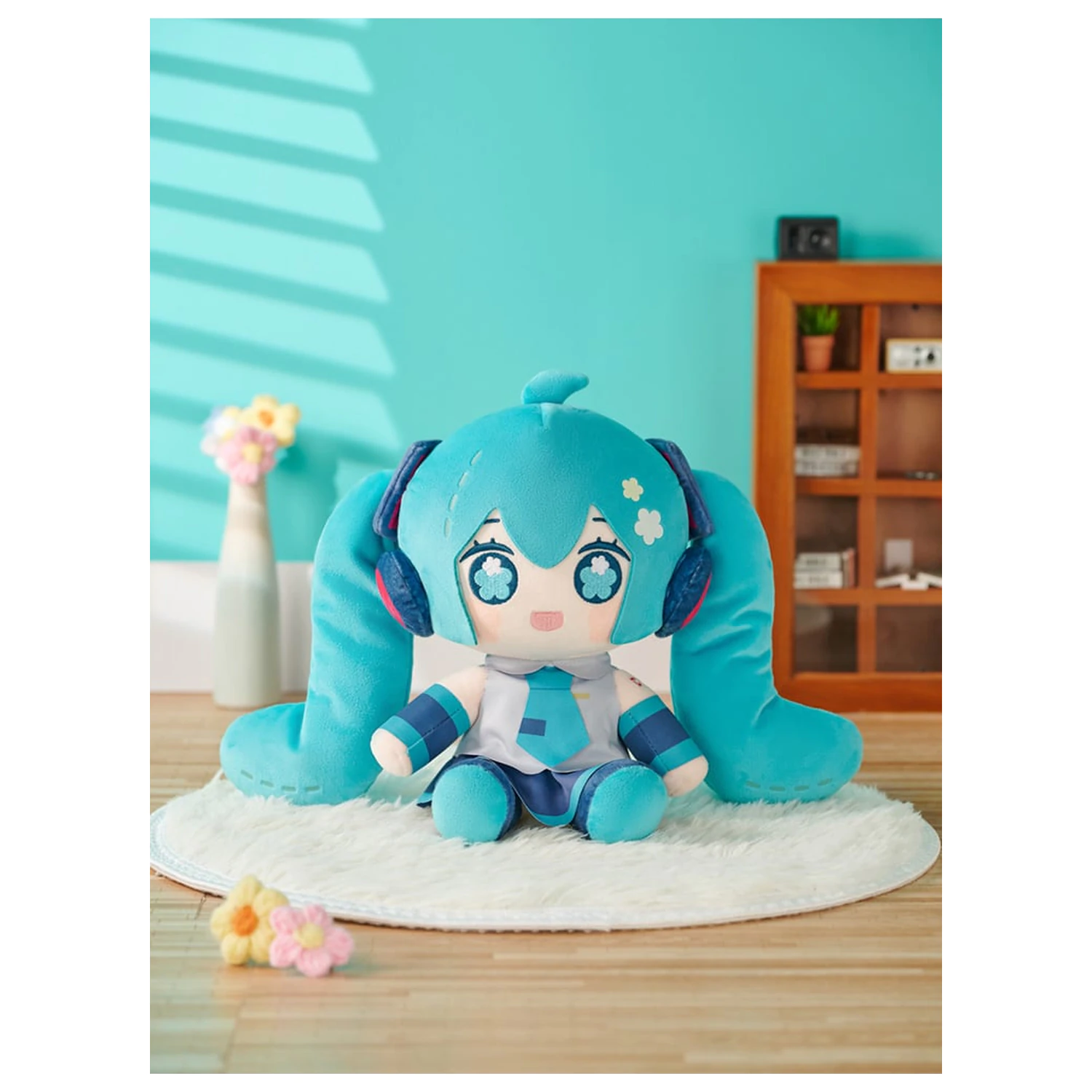 Hatsune Miku plyšová objímacia bábika 20 cm produktová fotografia