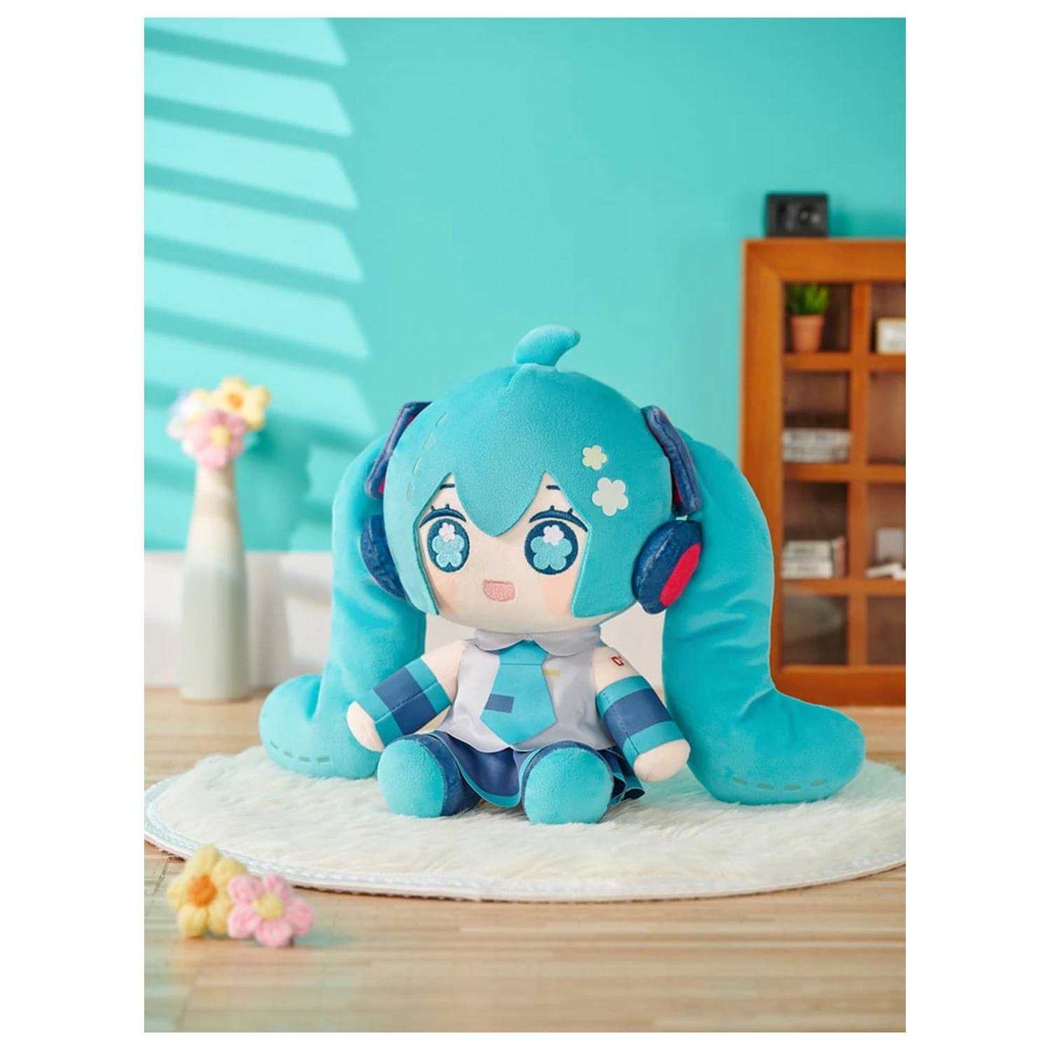 Hatsune Miku plyšová objímacia bábika 20 cm produktová fotografia