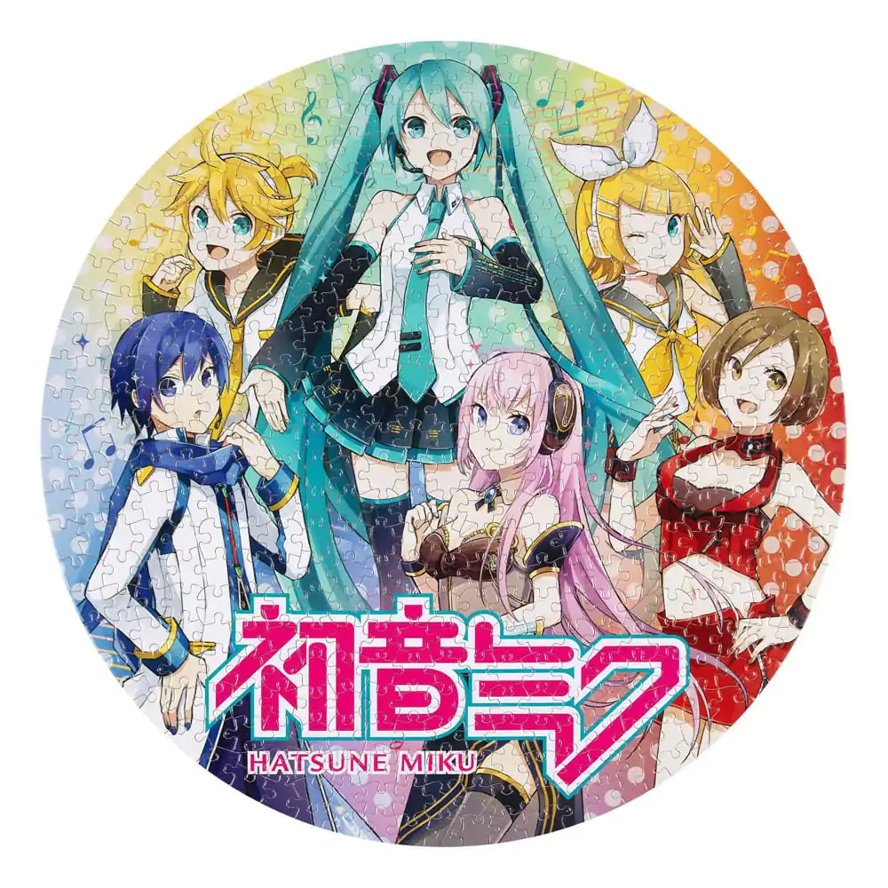 Hatsune Miku okrúhle puzzle 500 dielikov produktová fotografia