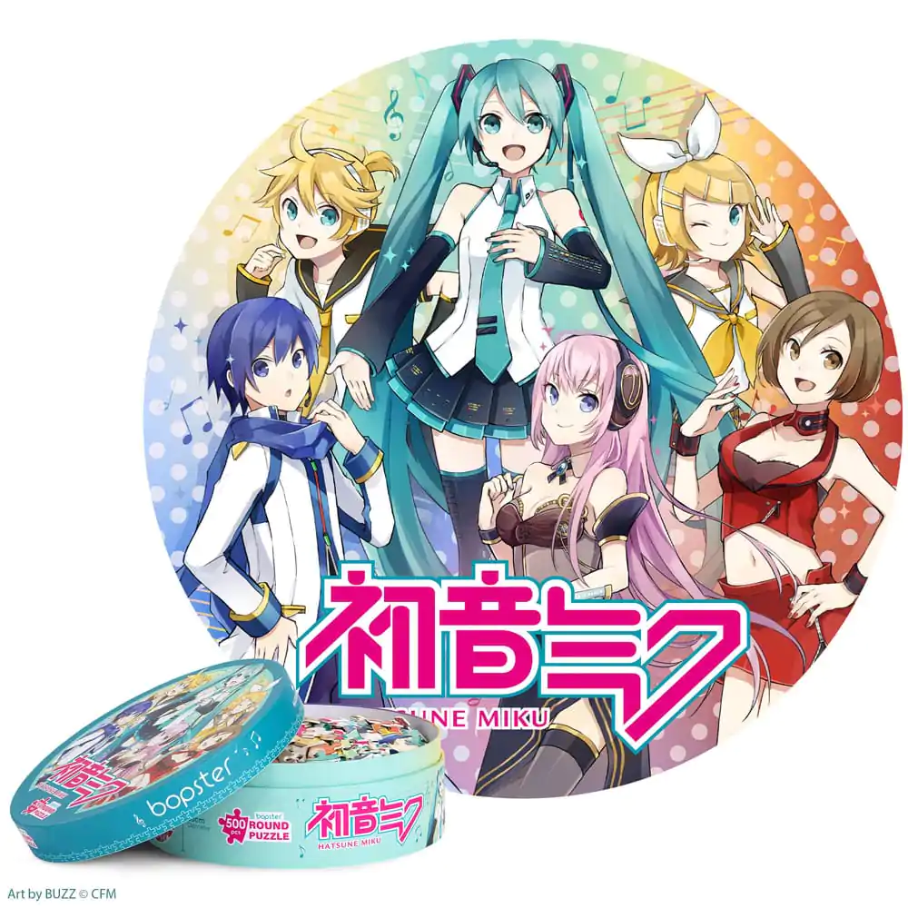 Hatsune Miku okrúhle puzzle 500 dielikov produktová fotografia