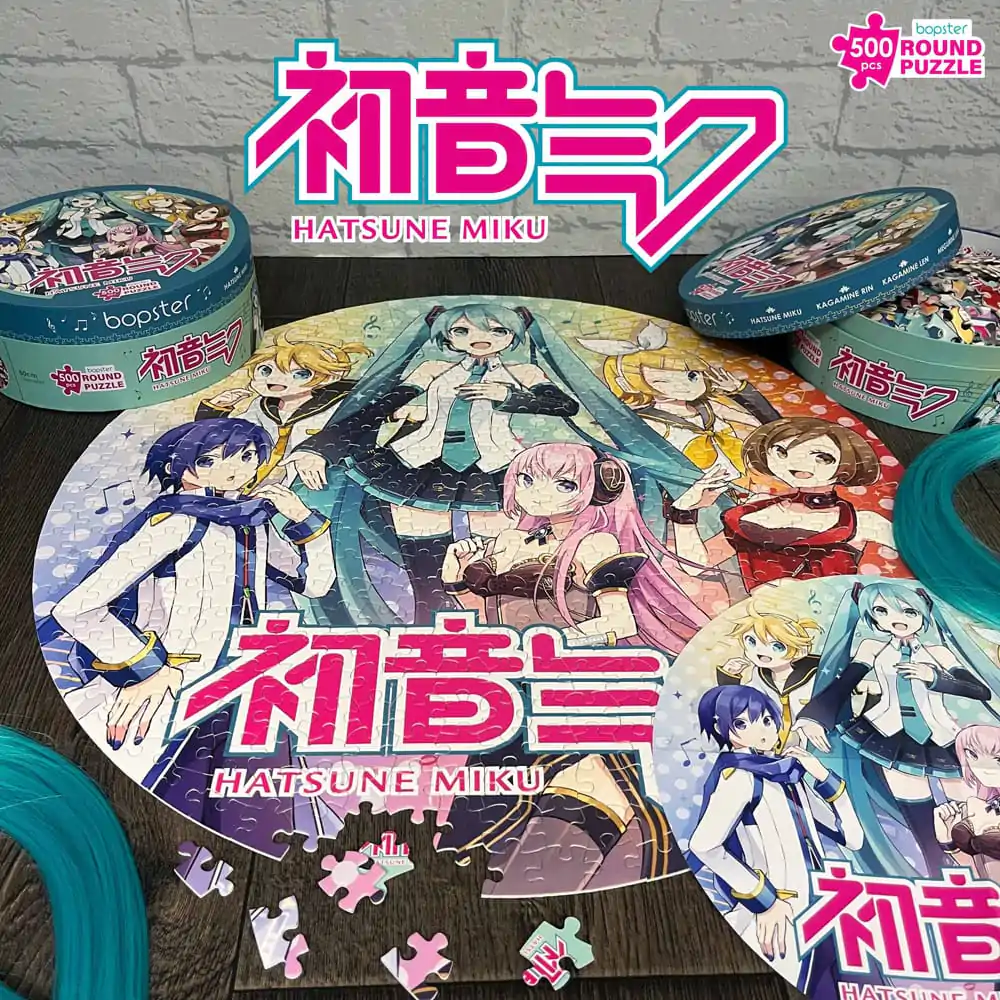 Hatsune Miku okrúhle puzzle 500 dielikov produktová fotografia