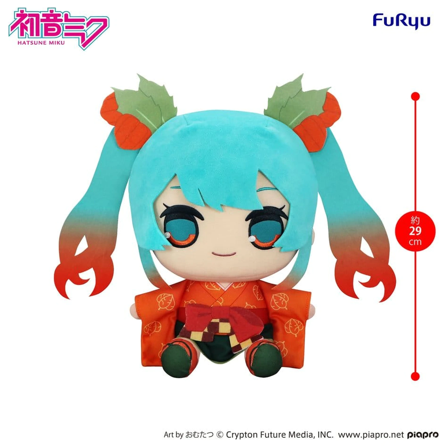 Hatsune Miku Kyurumaru Veľká plyšová figúrka Flower Fairy Winter Cherry Ver. 29 cm produktová fotografia