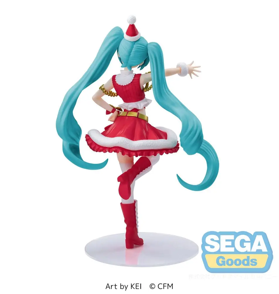 Hatsune Miku Luminasta PVC Socha Hatsune Miku Christmas 2023 20 cm produktová fotografia