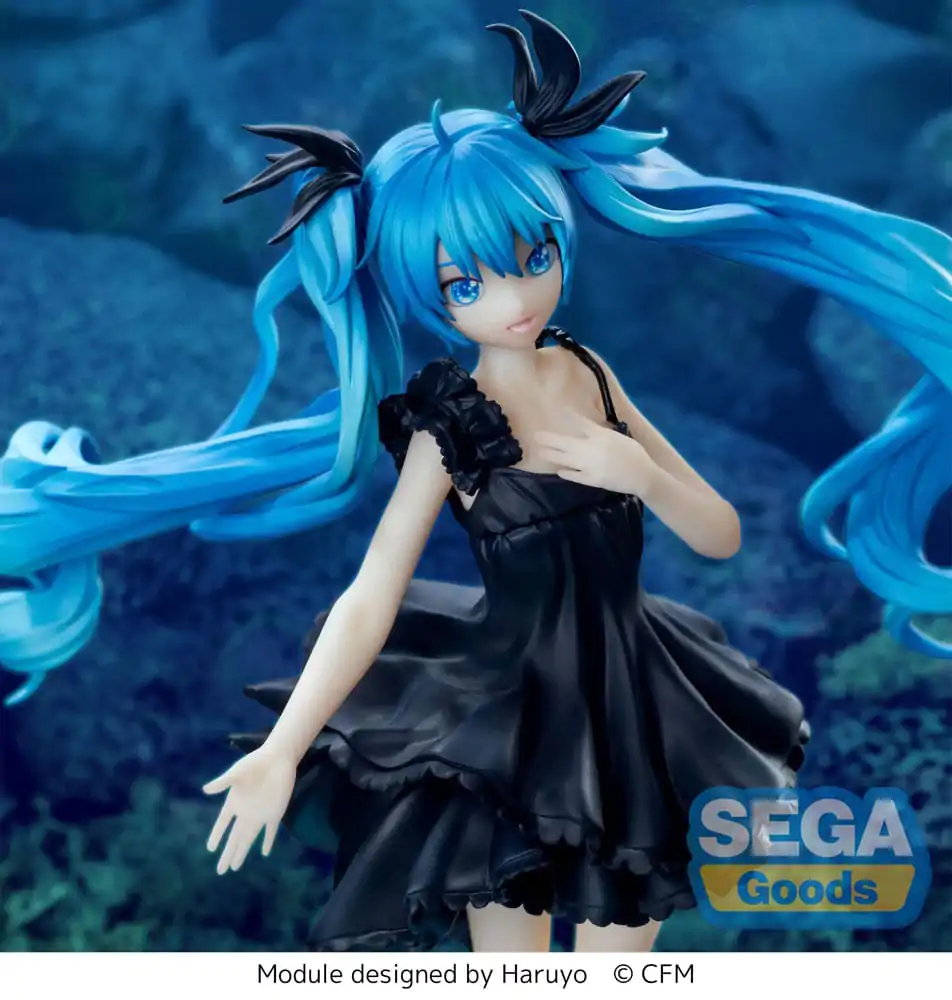 Hatsune Miku Luminasta PVC Socha Hatsune Miku Deep Sea Girl 18 cm produktová fotografia