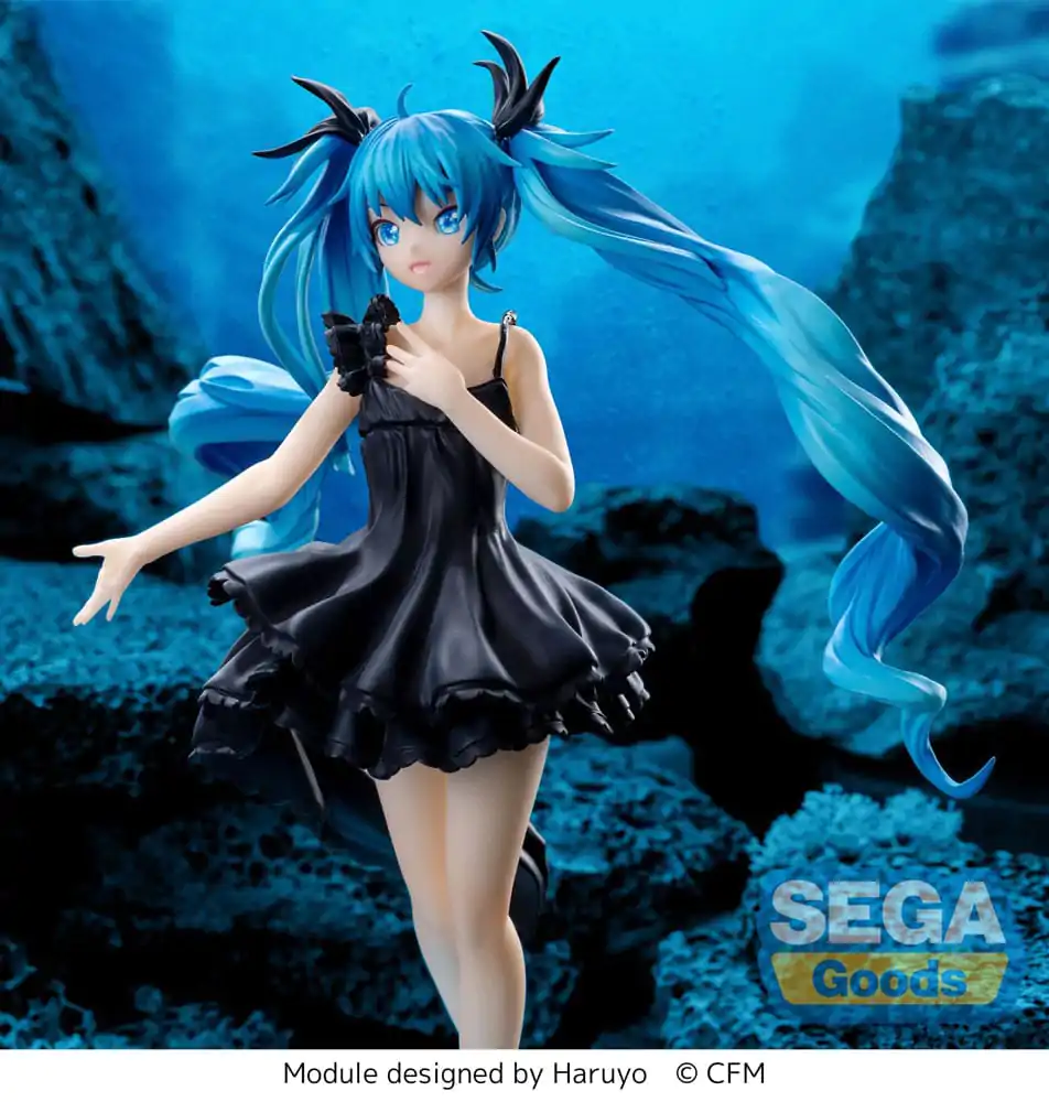 Hatsune Miku Luminasta PVC Socha Hatsune Miku Deep Sea Girl 18 cm produktová fotografia