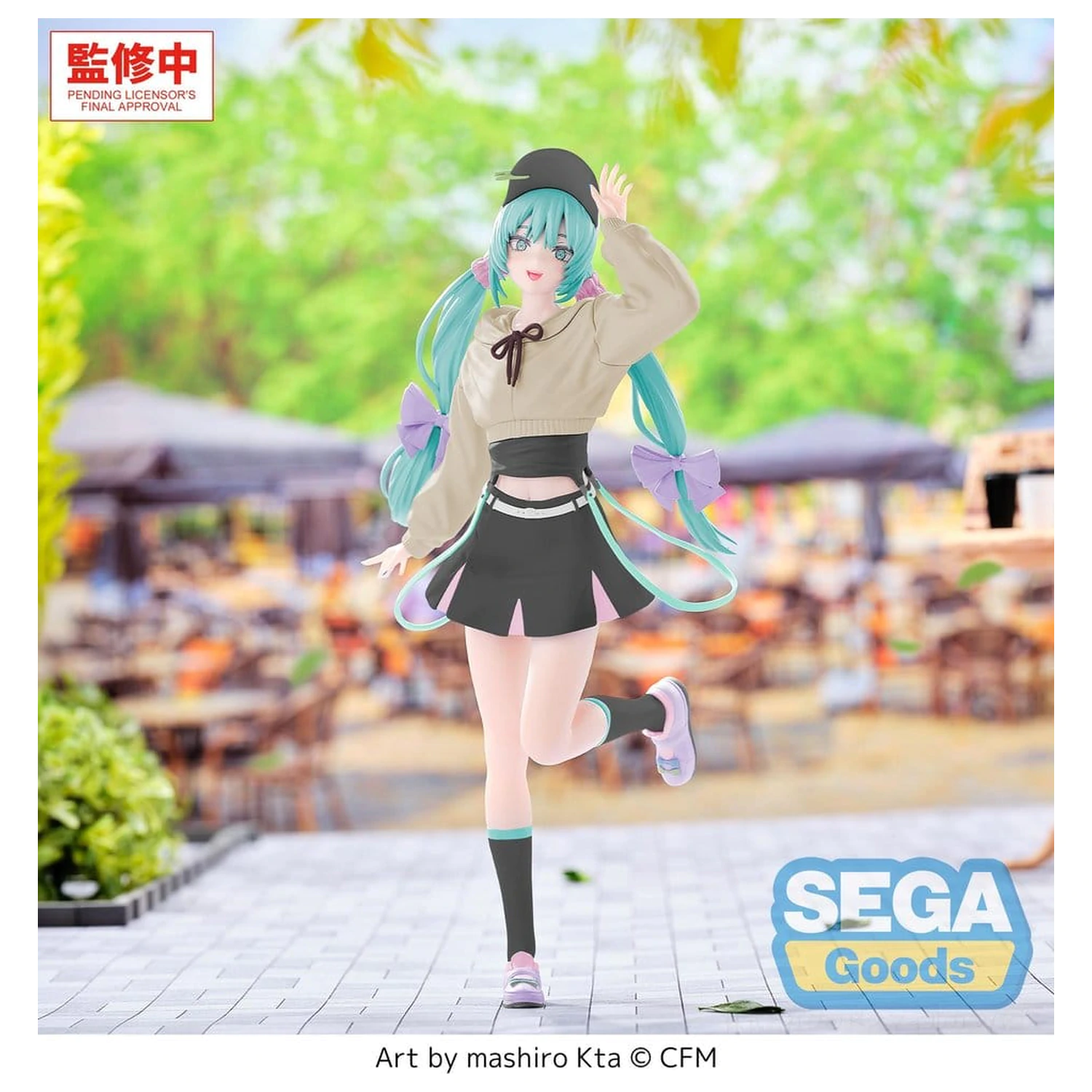 Hatsune Miku Luminasta PVC figúrka Hatsune Miku Conceptual Series Vol.2 Stroll Ver. 21 cm produktová fotografia