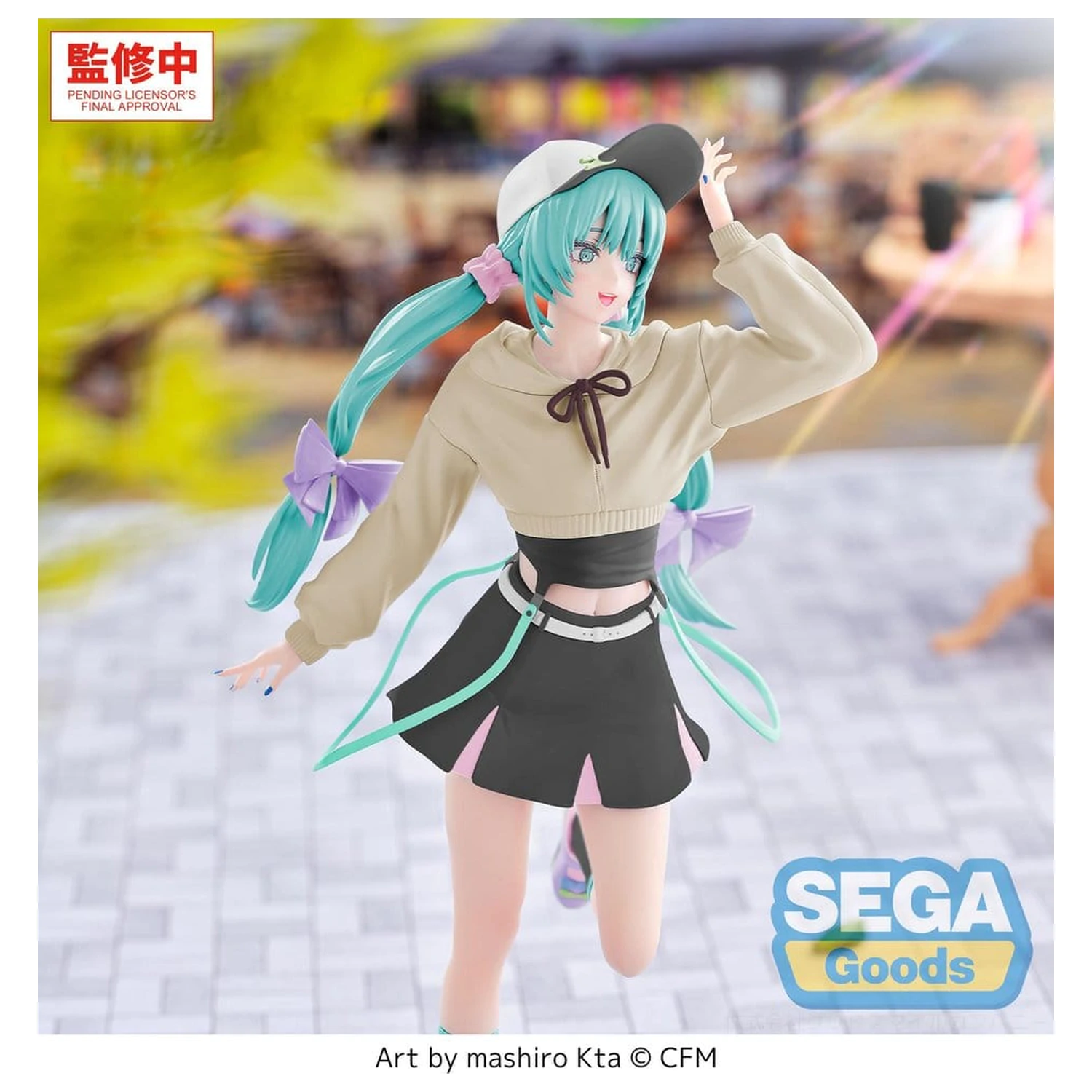 Hatsune Miku Luminasta PVC figúrka Hatsune Miku Conceptual Series Vol.2 Stroll Ver. 21 cm produktová fotografia