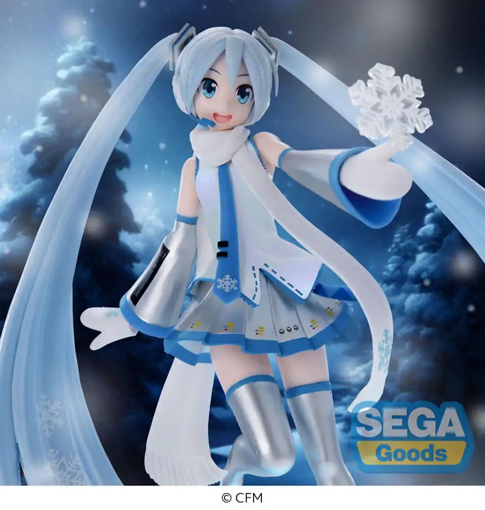 Hatsune Miku Luminasta PVC Socha Snow Miku Sky Town Ver. 22 cm produktová fotografia