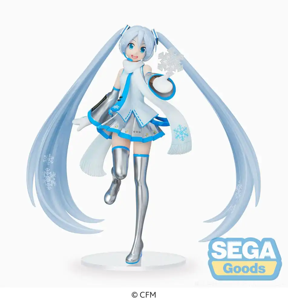 Hatsune Miku Luminasta PVC Socha Snow Miku Sky Town Ver. 22 cm produktová fotografia