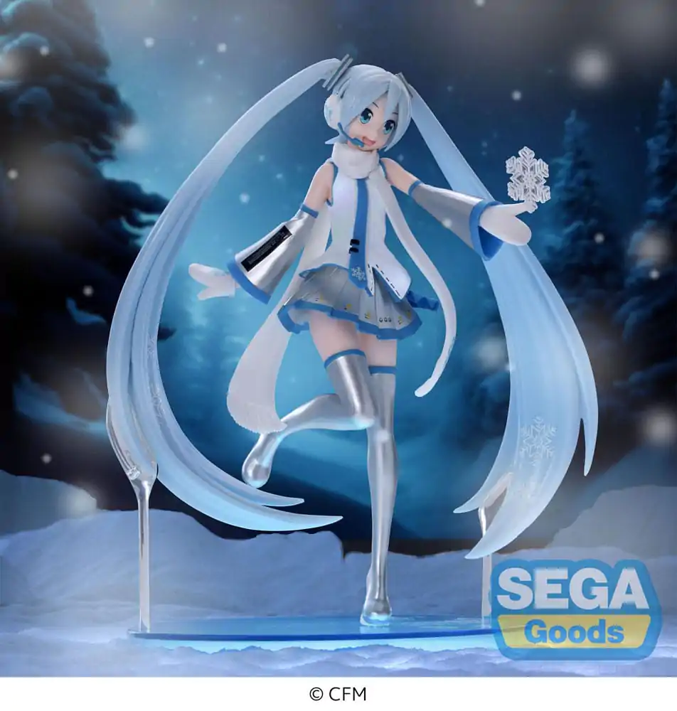 Hatsune Miku Luminasta PVC Socha Snow Miku Sky Town Ver. 22 cm produktová fotografia