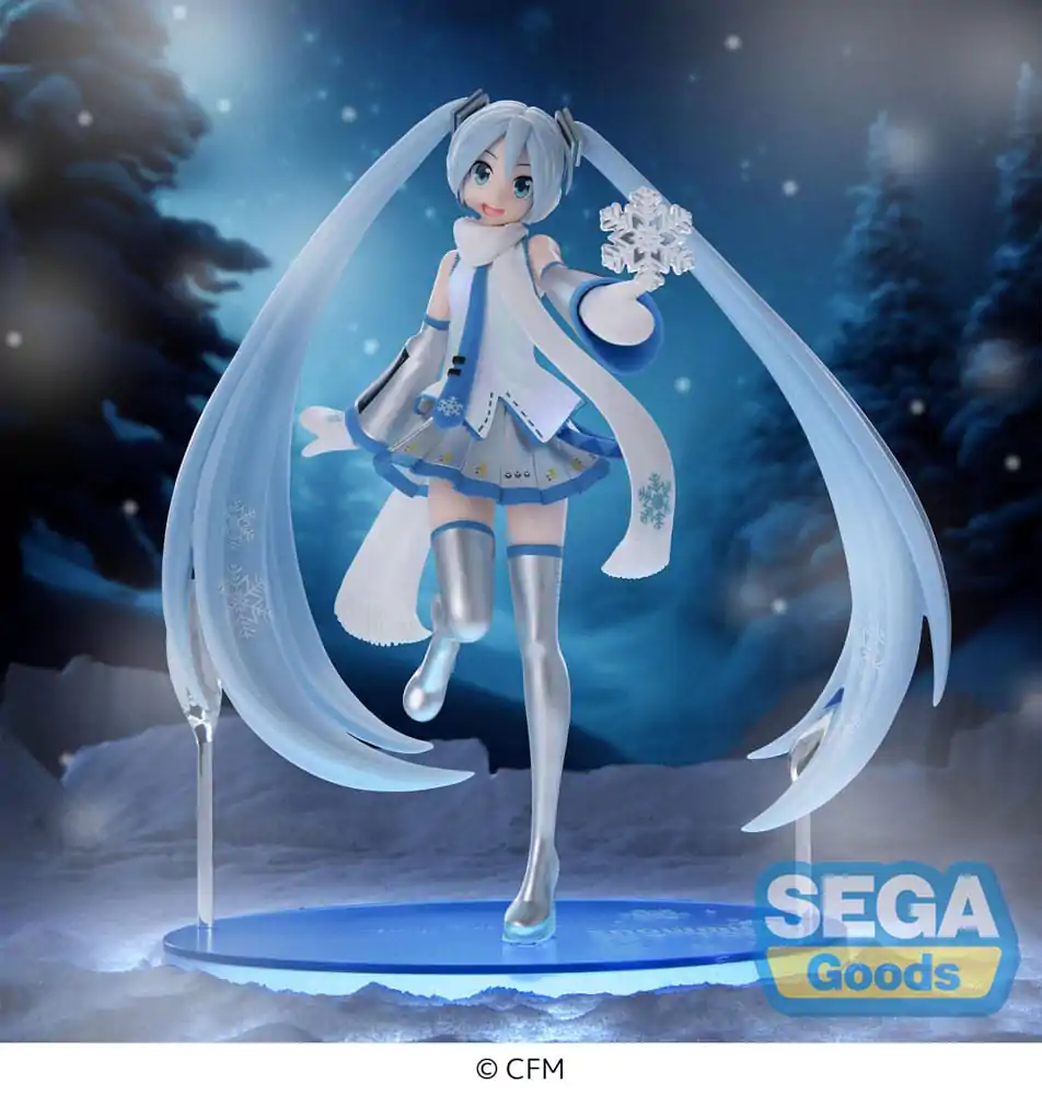 Hatsune Miku Luminasta PVC Socha Snow Miku Sky Town Ver. 22 cm produktová fotografia
