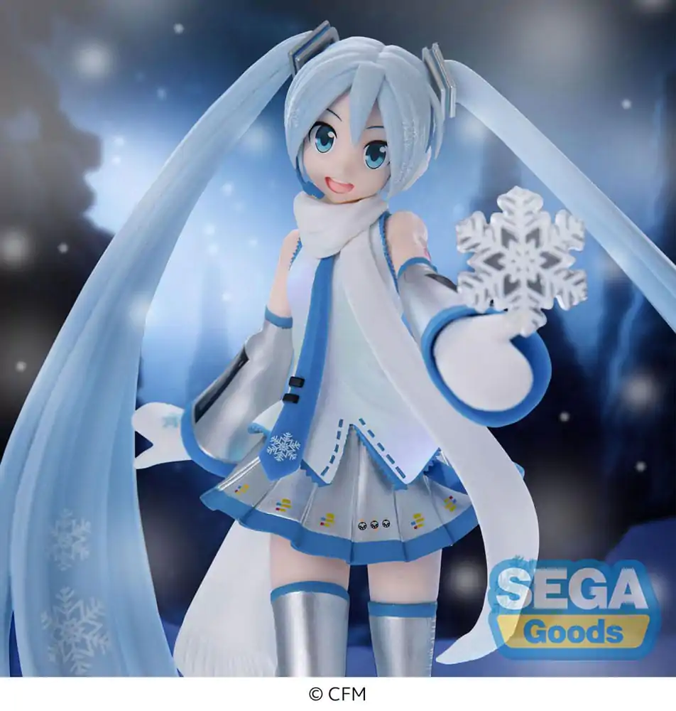 Hatsune Miku Luminasta PVC Socha Snow Miku Sky Town Ver. 22 cm produktová fotografia
