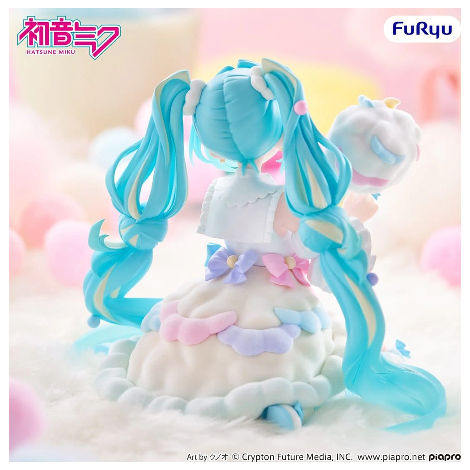 Hatsune Miku melffy PVC figúrka Sugar Cloud 11 cm produktová fotografia