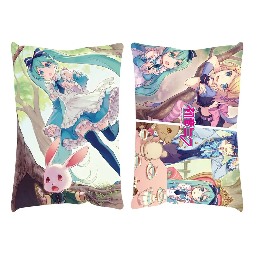 Hatsune Miku Pillow Miku in Wonderland 50 x 35 cm termékfotó