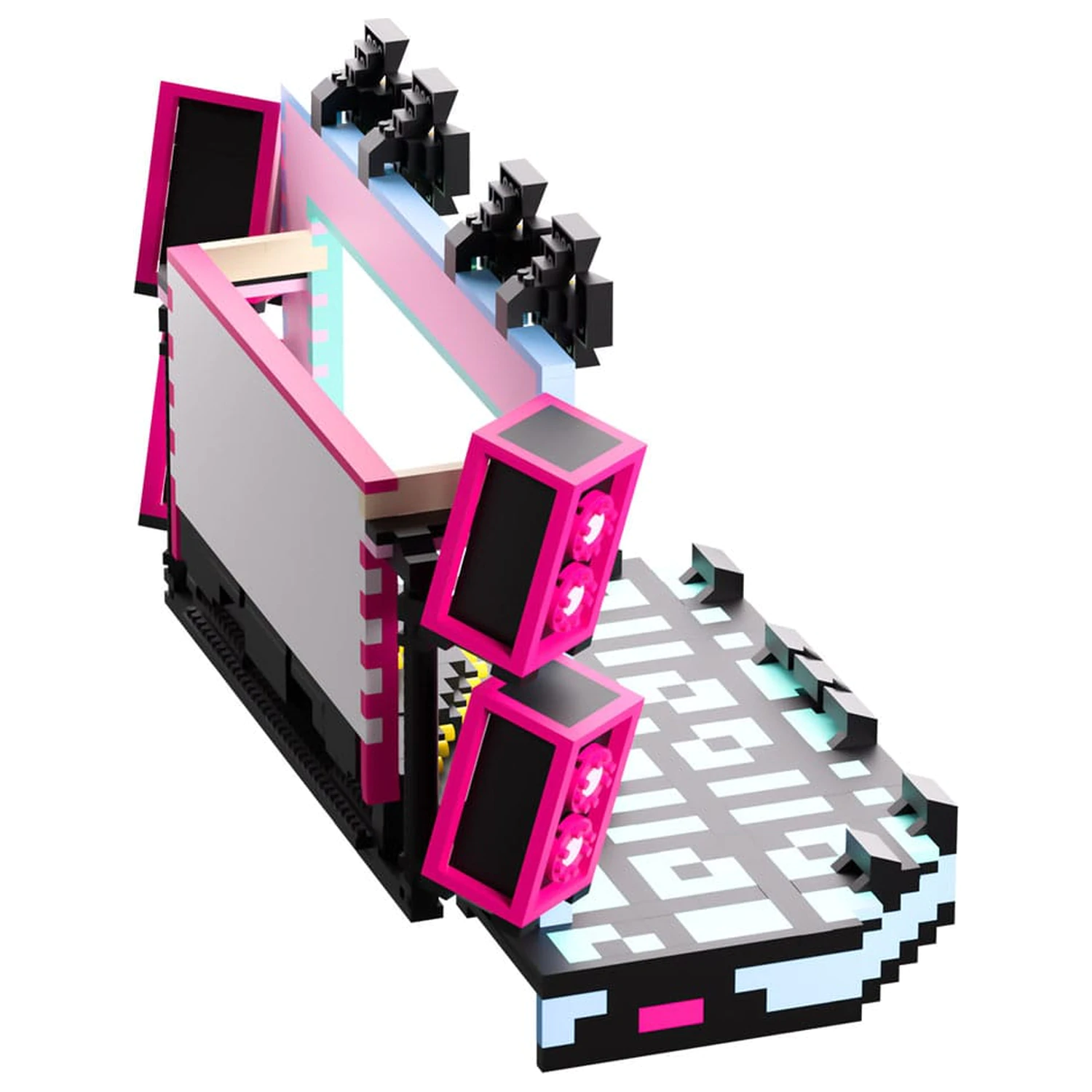 Hatsune Miku brickset Miku's Stage 19 cm produktová fotografia