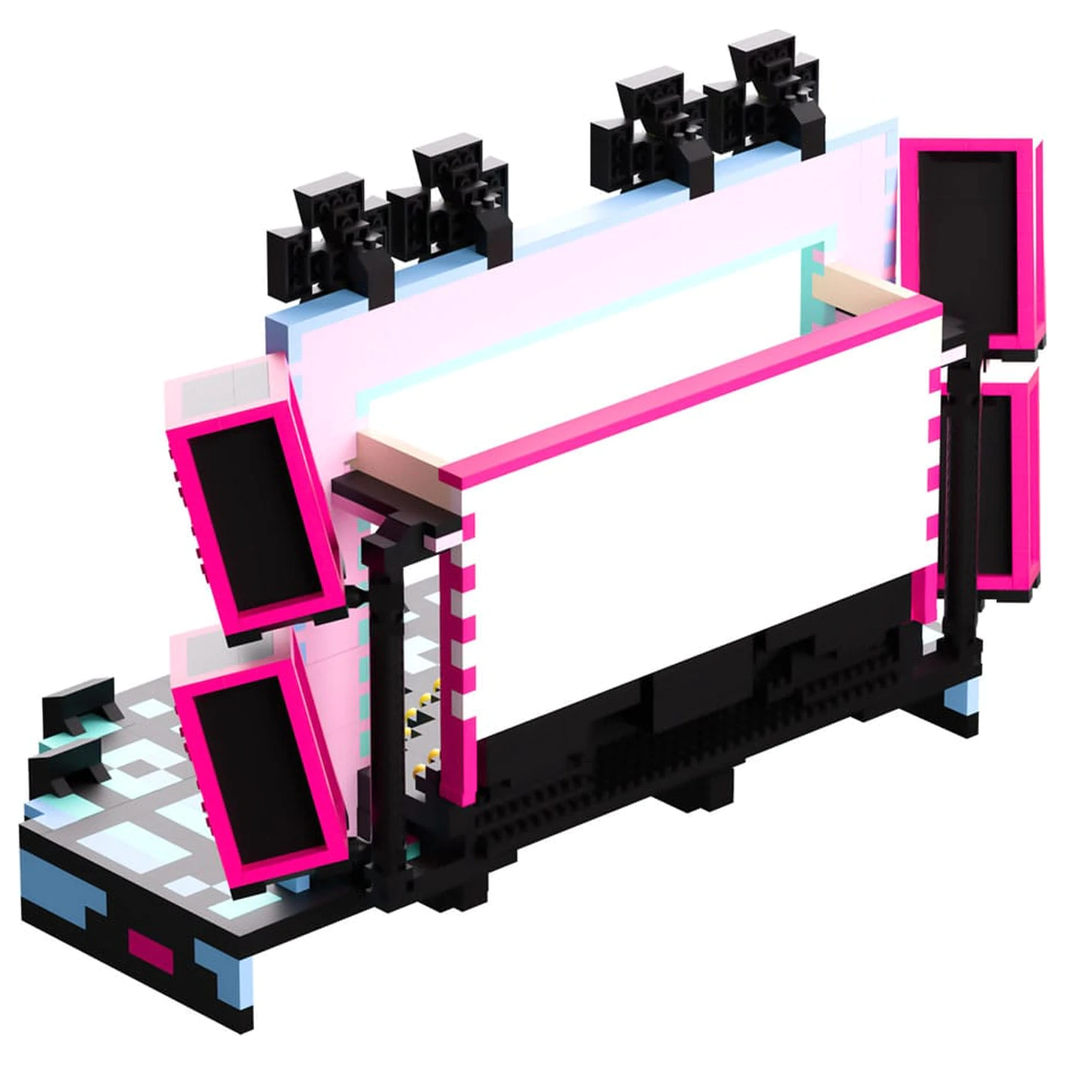 Hatsune Miku brickset Miku's Stage 19 cm produktová fotografia