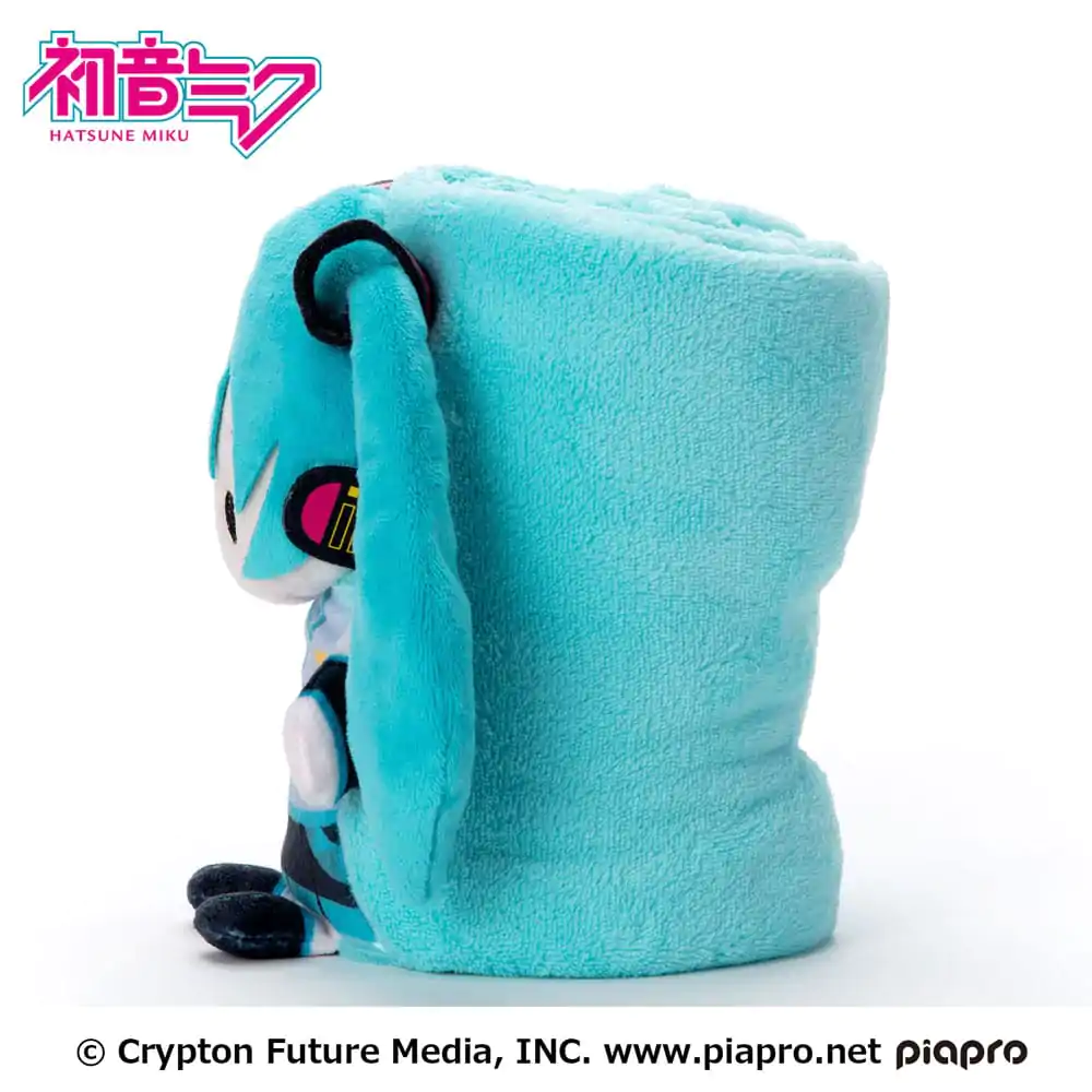 Hatsune Miku zrolovateľná plyšová figúrka Miku 20 x 15 cm produktová fotografia