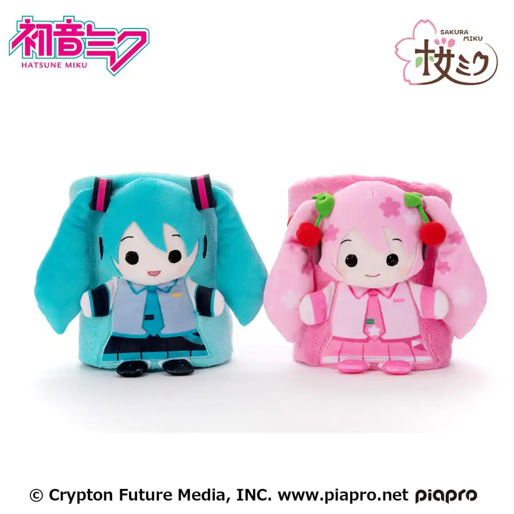 Hatsune Miku zrolovateľná plyšová figúrka Miku 20 x 15 cm produktová fotografia