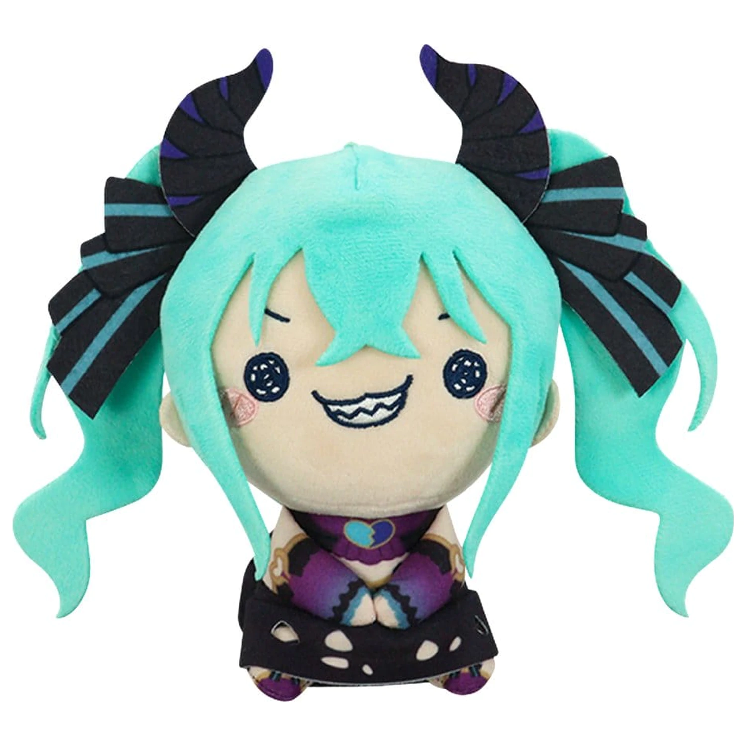 Hatsune Miku Mochipico plyšová figúrka Villain A 16 cm produktová fotografia