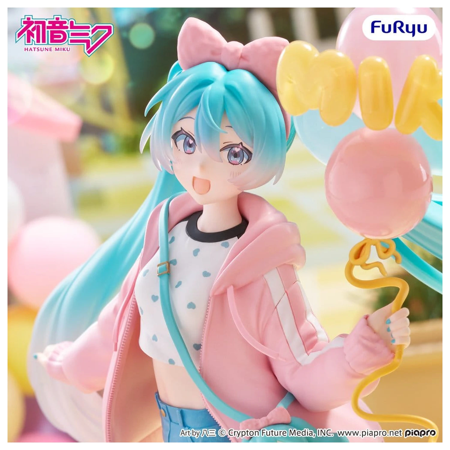 Hatsune Miku Muchute PVC figúrka Theme Park Date Version 19 cm produktová fotografia