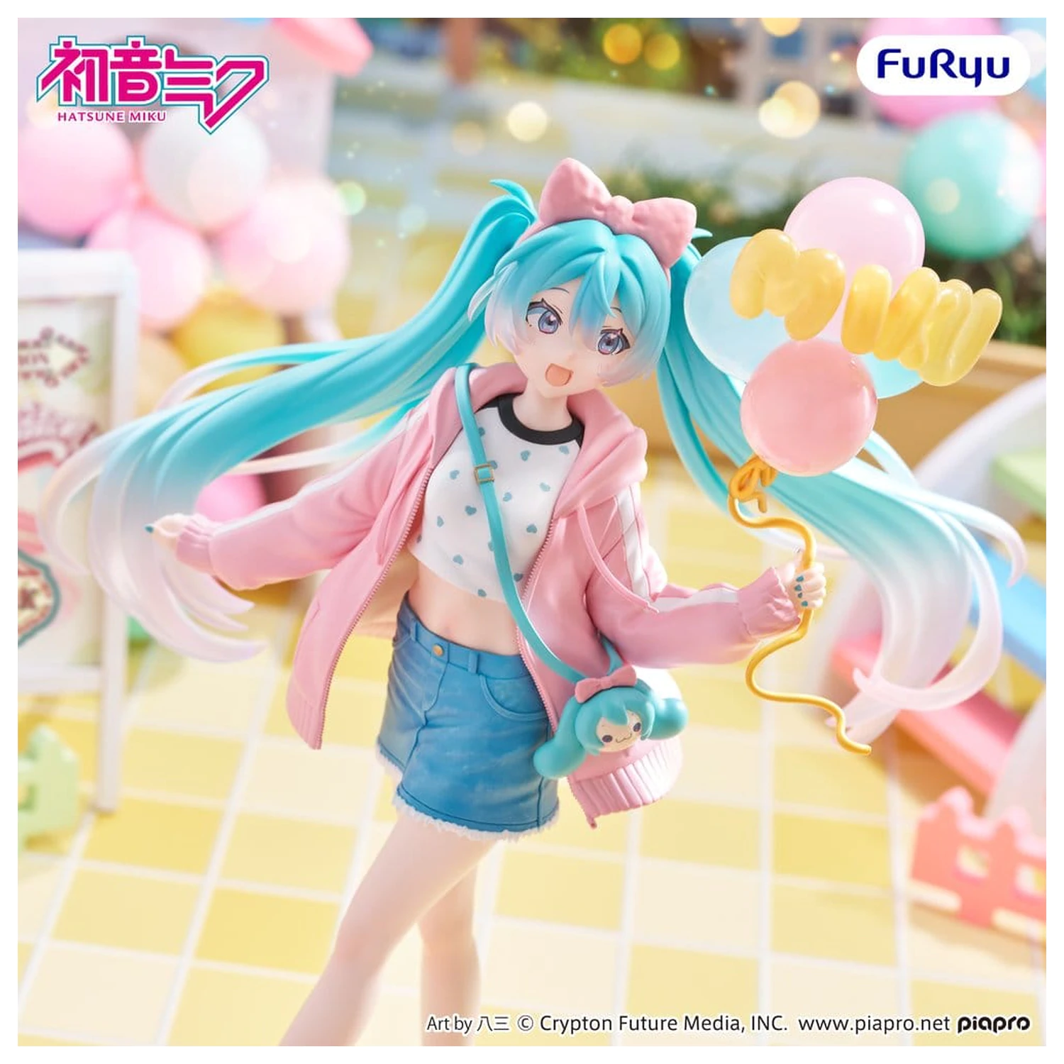 Hatsune Miku Muchute PVC figúrka Theme Park Date Version 19 cm produktová fotografia