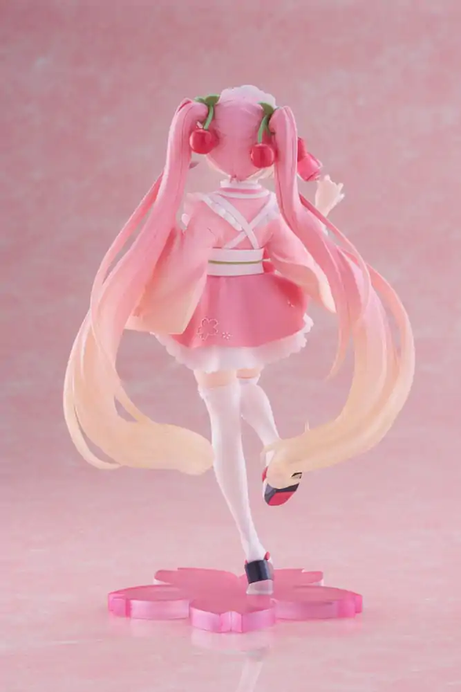 Hatsune Miku PVC Socha Newley Written Sakura Miku Japanese Cafe Ver. 18 cm produktová fotografia