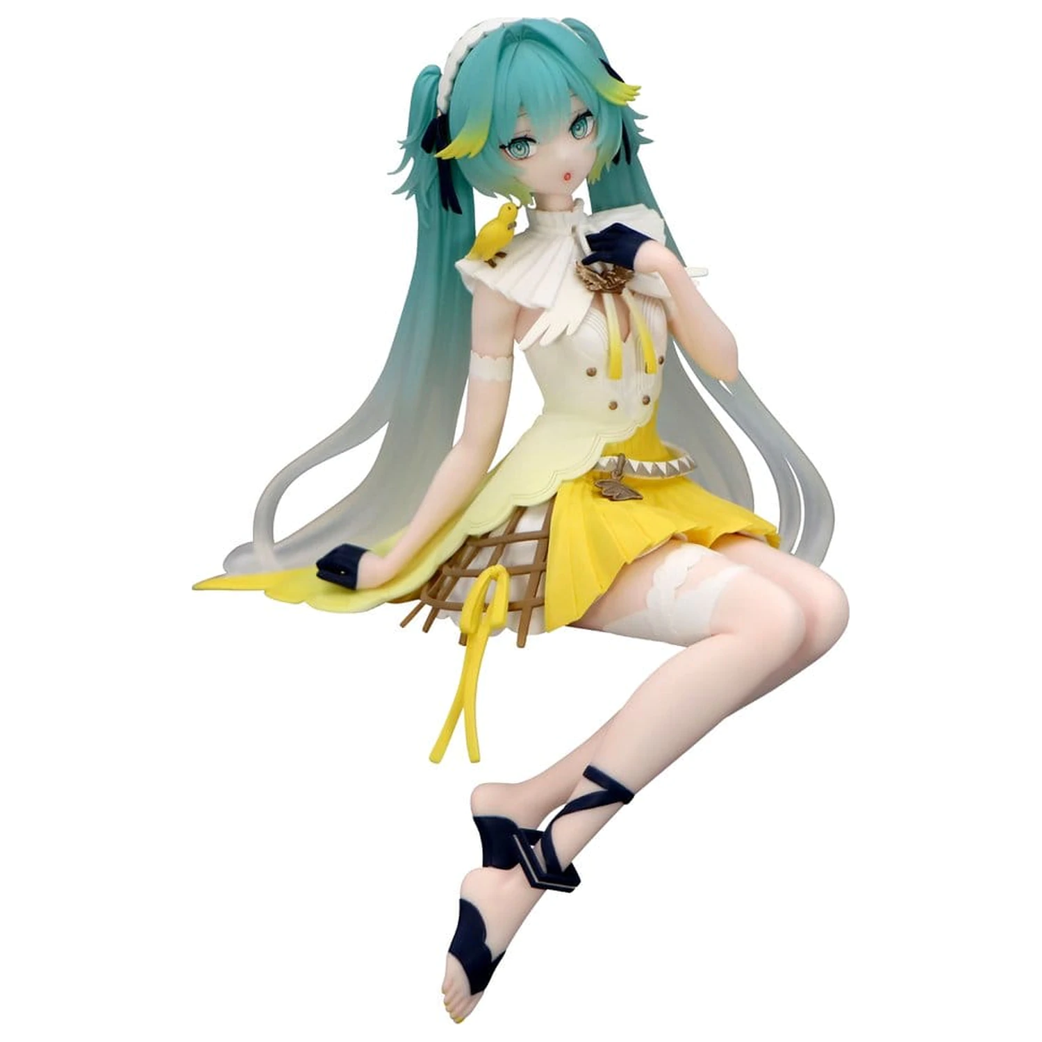 Hatsune Miku Noodle Stopper PVC Socha Canary Bird heo exkluzívne 14 cm produktová fotografia