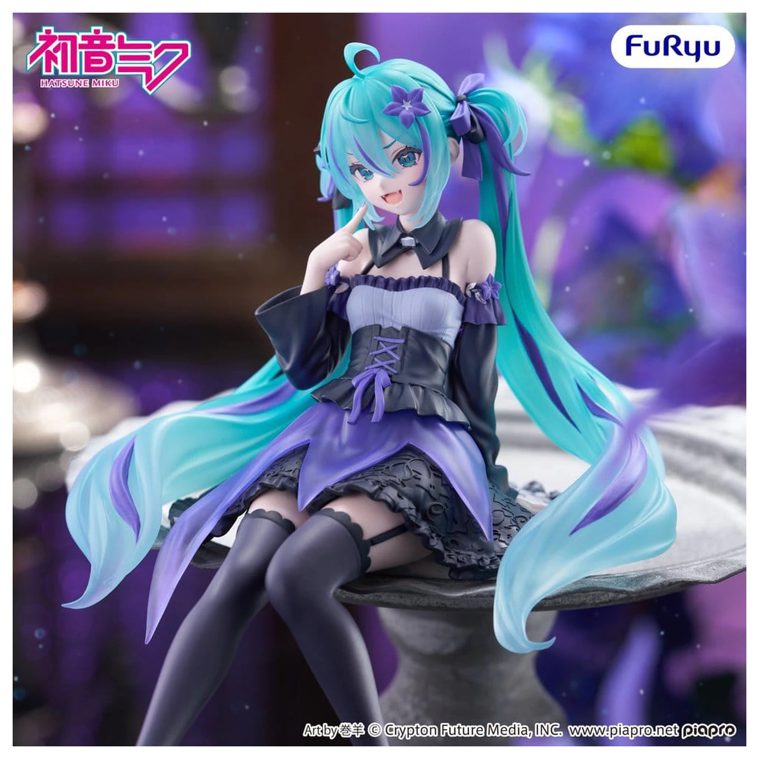 Hatsune Miku Noodle Stopper PVC Figúrka Flower Fairy Bellflower 14 cm produktová fotografia