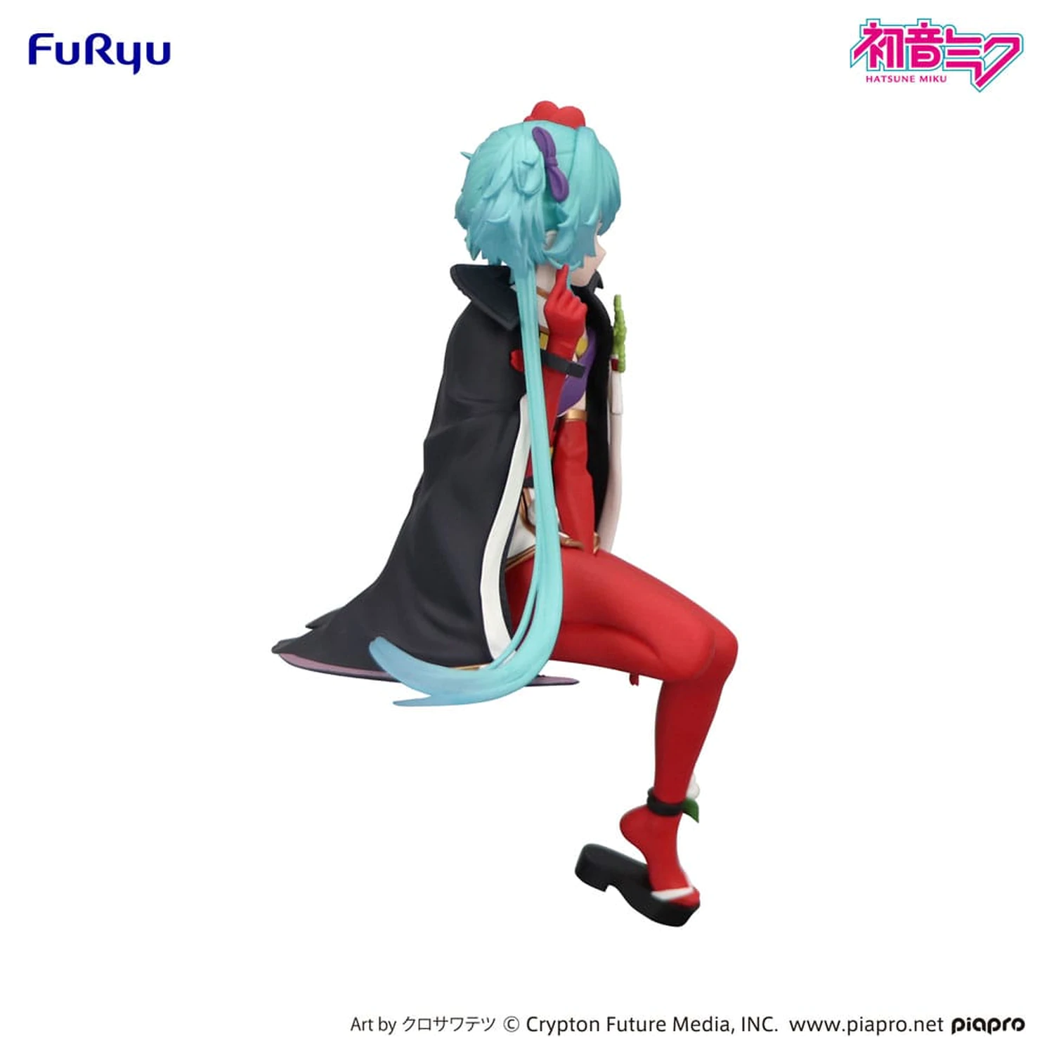 Hatsune Miku zátka na rezance PVC socha Flower Fairy Camellia 15 cm produktová fotografia