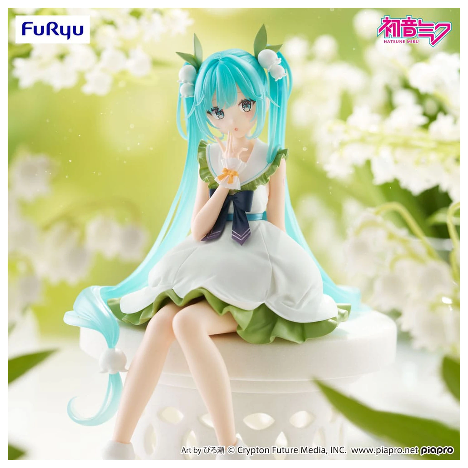 Hatsune Miku Noodle Stopper PVC Socha Kvetinová víla Konvalinka 14 cm produktová fotografia