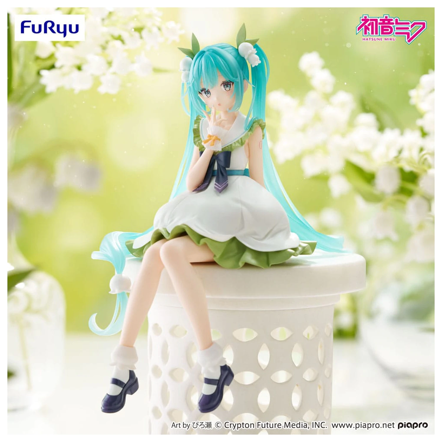 Hatsune Miku Noodle Stopper PVC Socha Kvetinová víla Konvalinka 14 cm produktová fotografia