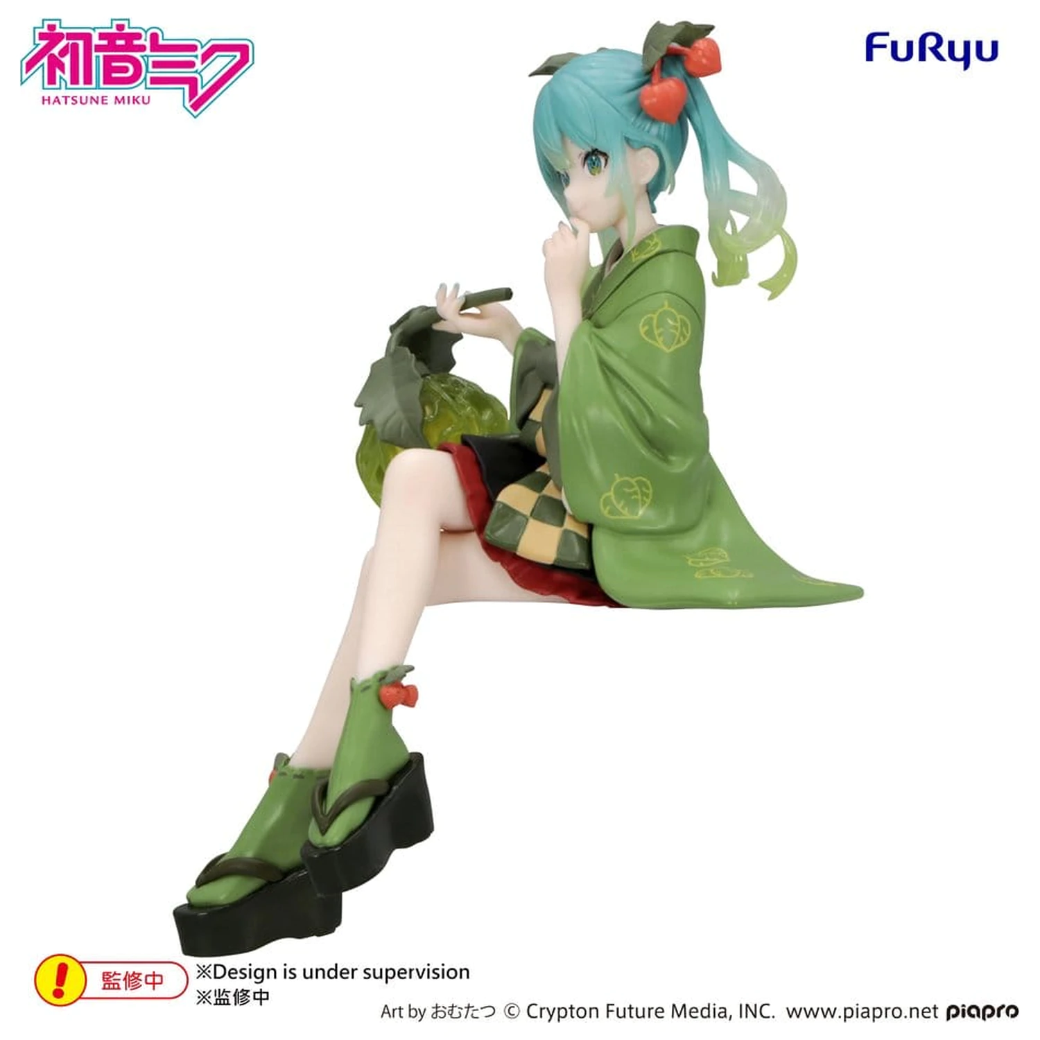 Hatsune Miku Noodle Stopper PVC Figúrka Flower Fairy Winter Cherry Green Color Ver. 15 cm produktová fotografia