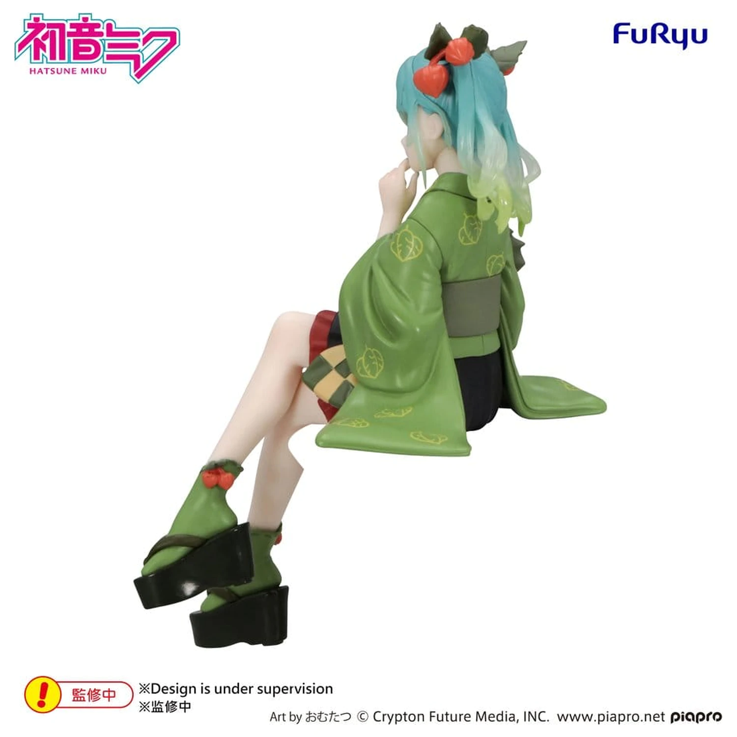 Hatsune Miku Noodle Stopper PVC Figúrka Flower Fairy Winter Cherry Green Color Ver. 15 cm produktová fotografia
