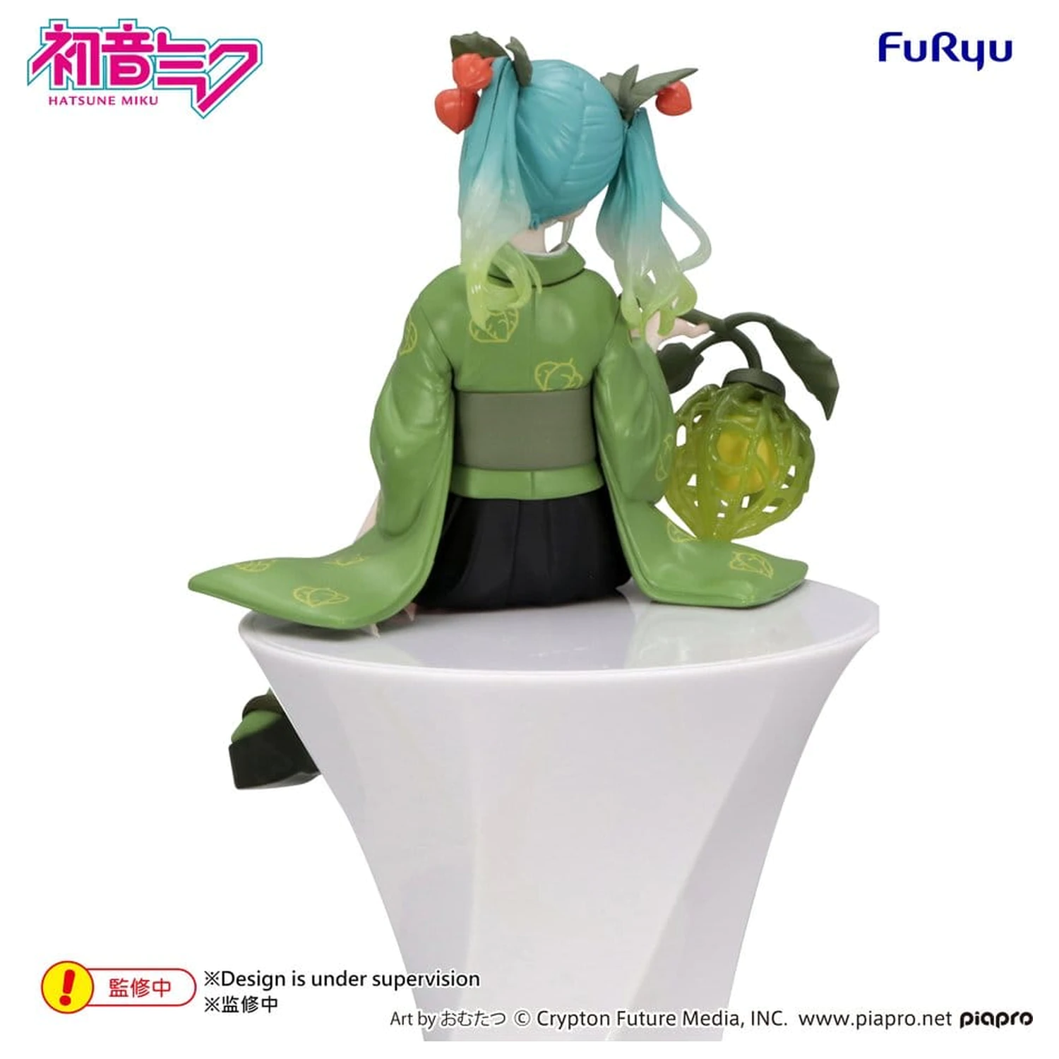 Hatsune Miku Noodle Stopper PVC Figúrka Flower Fairy Winter Cherry Green Color Ver. 15 cm produktová fotografia