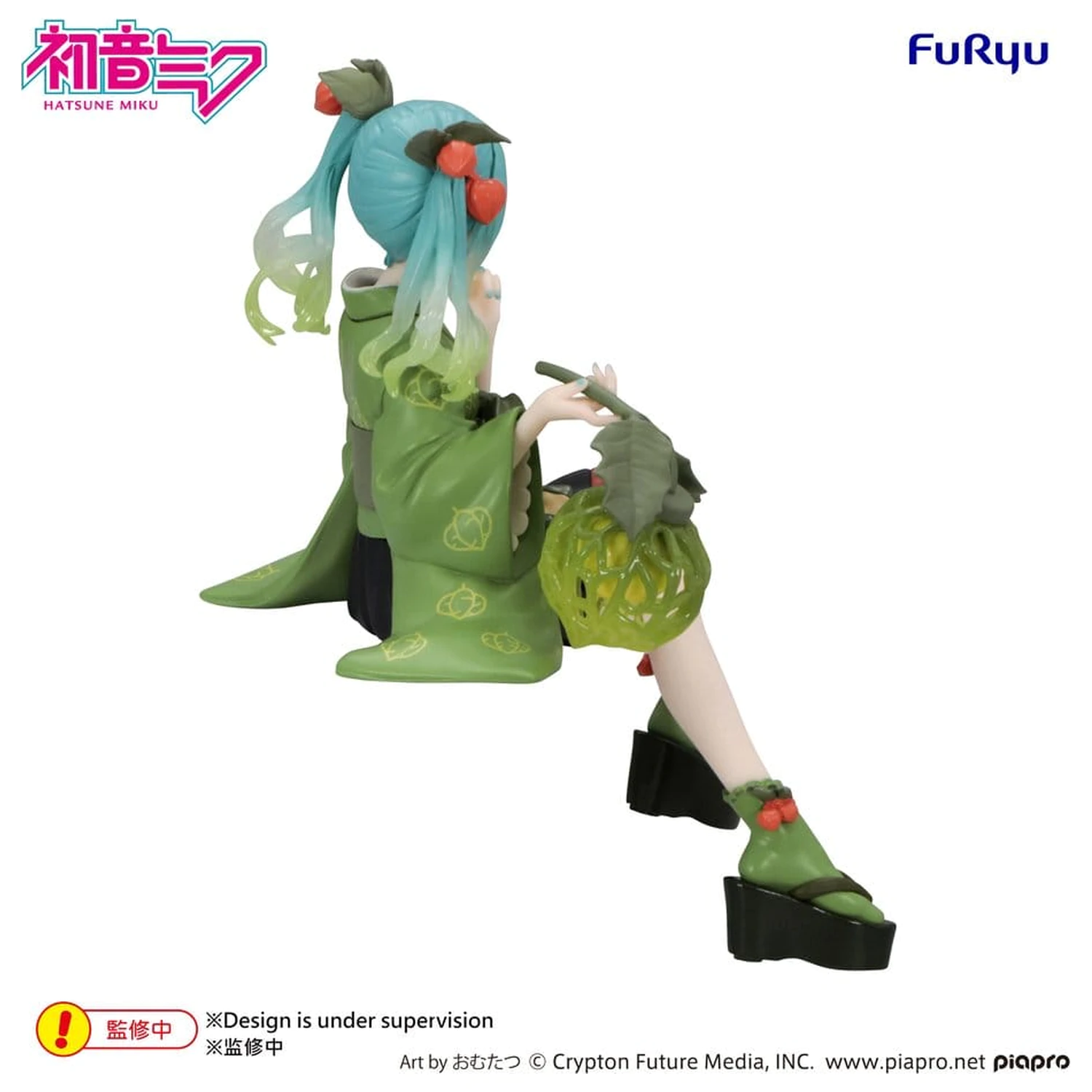 Hatsune Miku Noodle Stopper PVC Figúrka Flower Fairy Winter Cherry Green Color Ver. 15 cm produktová fotografia