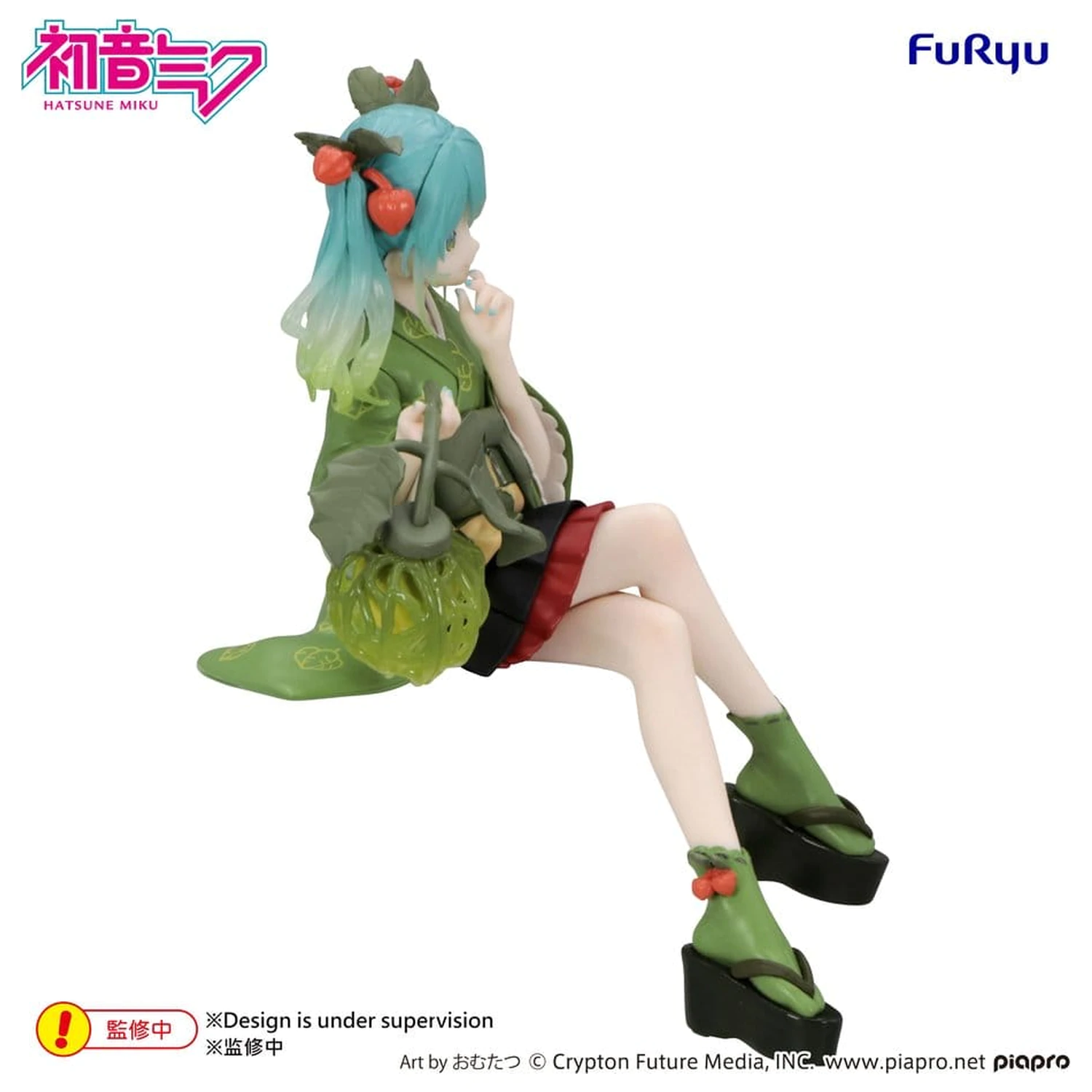 Hatsune Miku Noodle Stopper PVC Figúrka Flower Fairy Winter Cherry Green Color Ver. 15 cm produktová fotografia