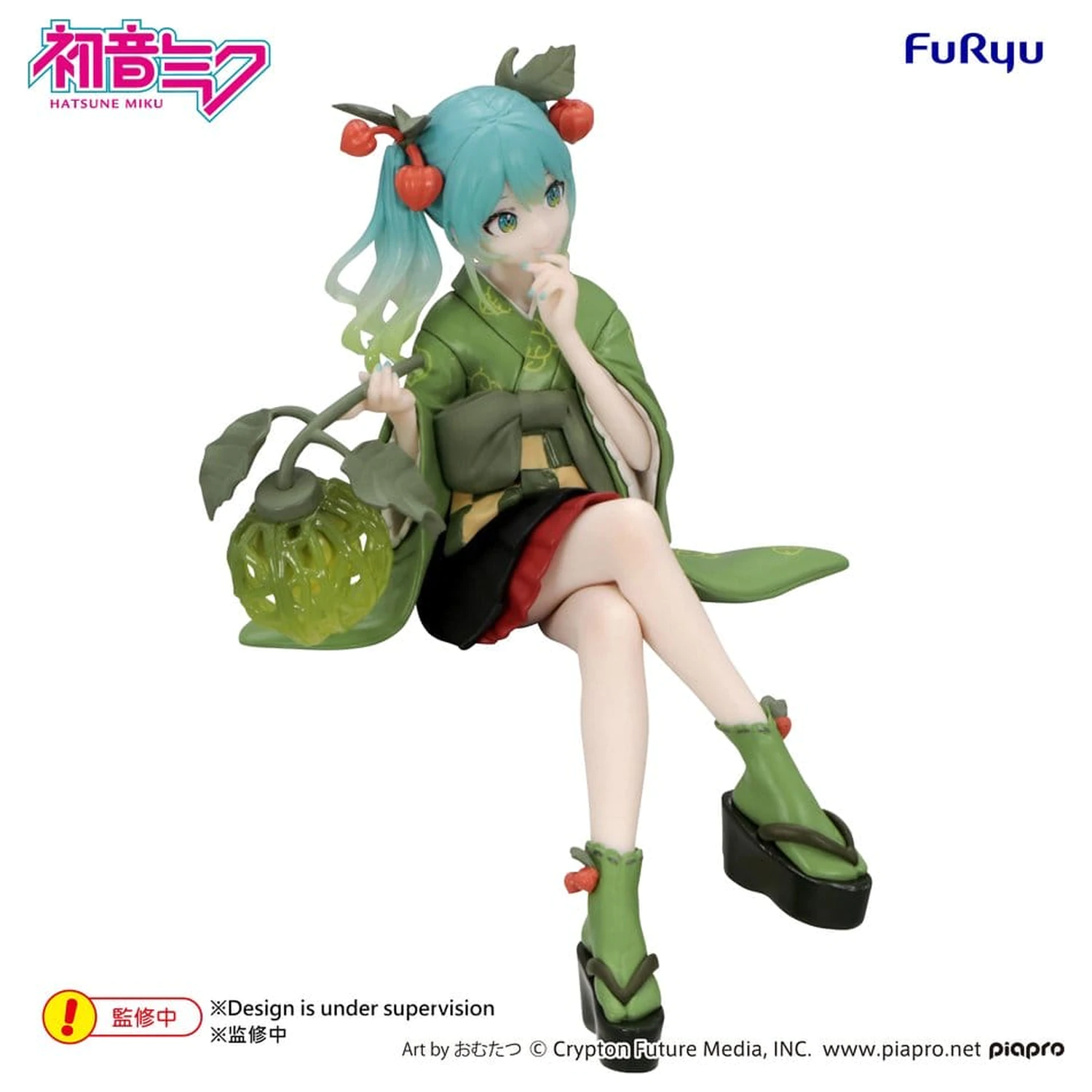 Hatsune Miku Noodle Stopper PVC Figúrka Flower Fairy Winter Cherry Green Color Ver. 15 cm produktová fotografia