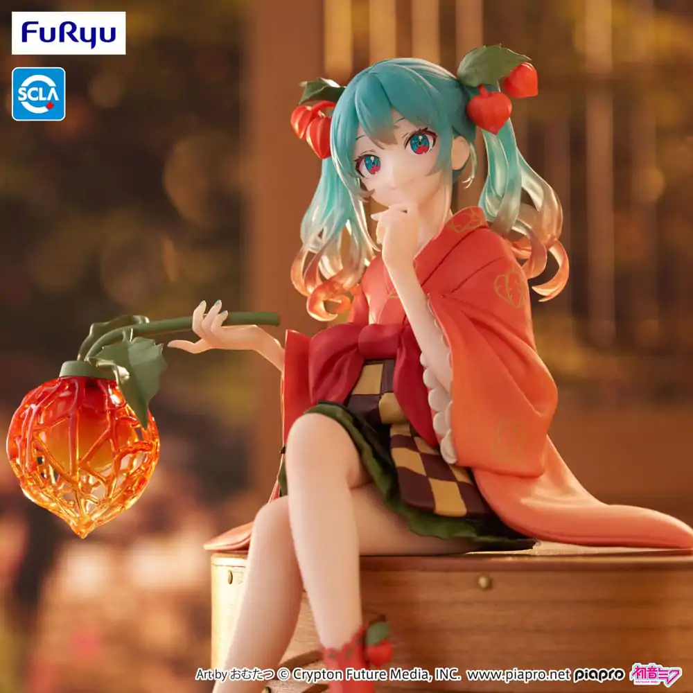 Hatsune Miku Noodle Stopper PVC Socha Flower Fairy Winter Cherry 15 cm produktová fotografia