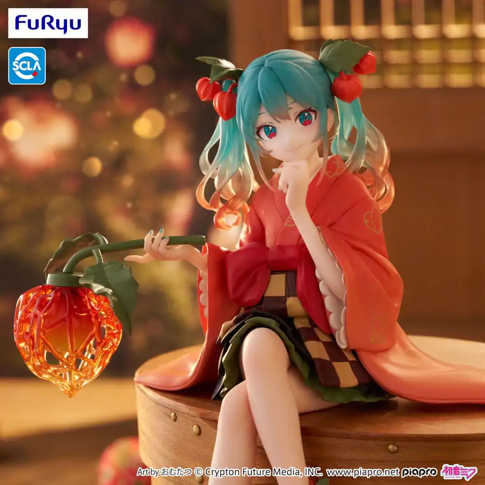 Hatsune Miku Noodle Stopper PVC Socha Flower Fairy Winter Cherry 15 cm produktová fotografia