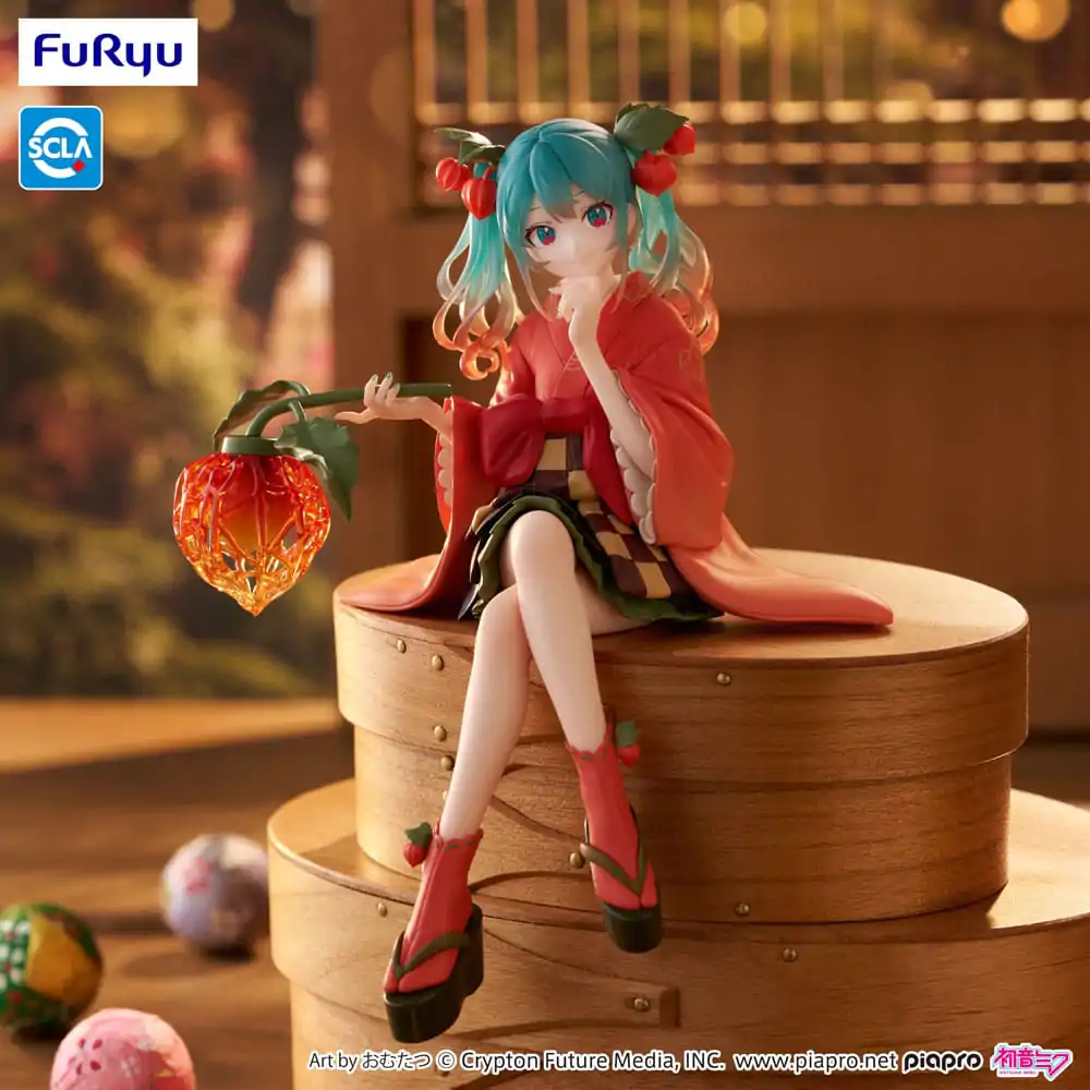 Hatsune Miku Noodle Stopper PVC Socha Flower Fairy Winter Cherry 15 cm produktová fotografia