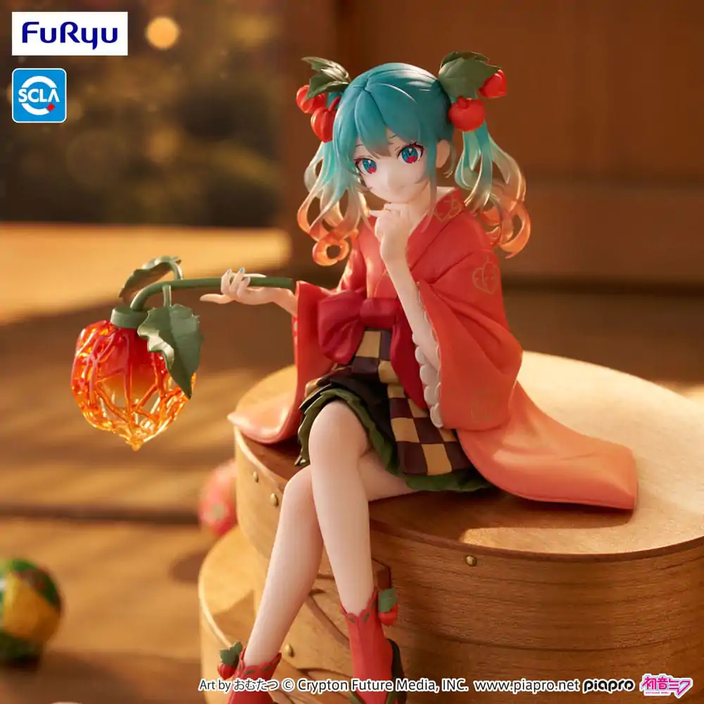 Hatsune Miku Noodle Stopper PVC Socha Flower Fairy Winter Cherry 15 cm produktová fotografia