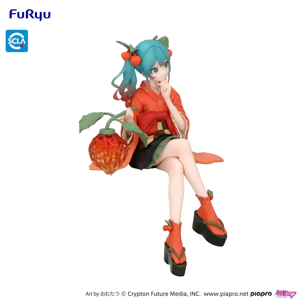 Hatsune Miku Noodle Stopper PVC Socha Flower Fairy Winter Cherry 15 cm produktová fotografia