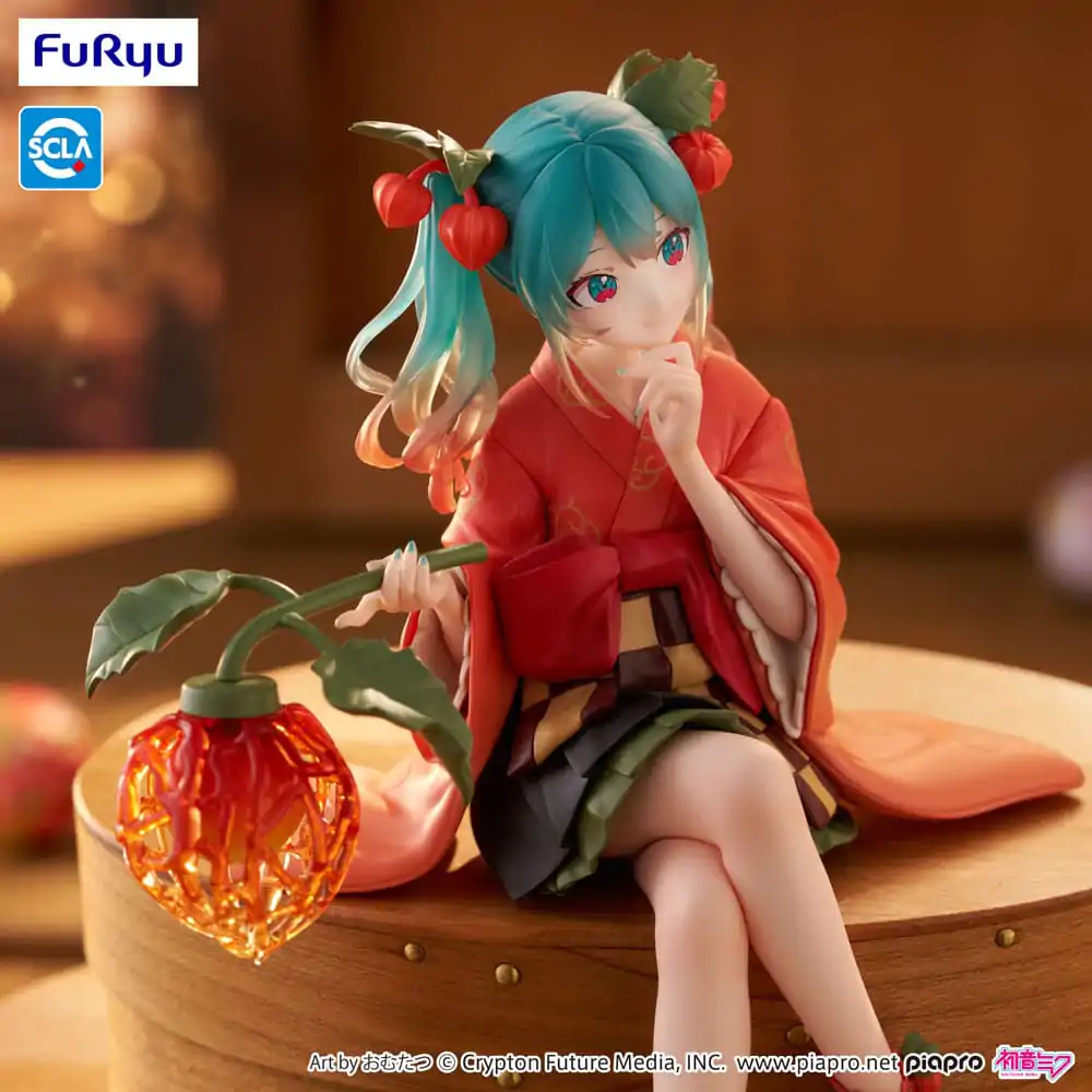 Hatsune Miku Noodle Stopper PVC Socha Flower Fairy Winter Cherry 15 cm produktová fotografia
