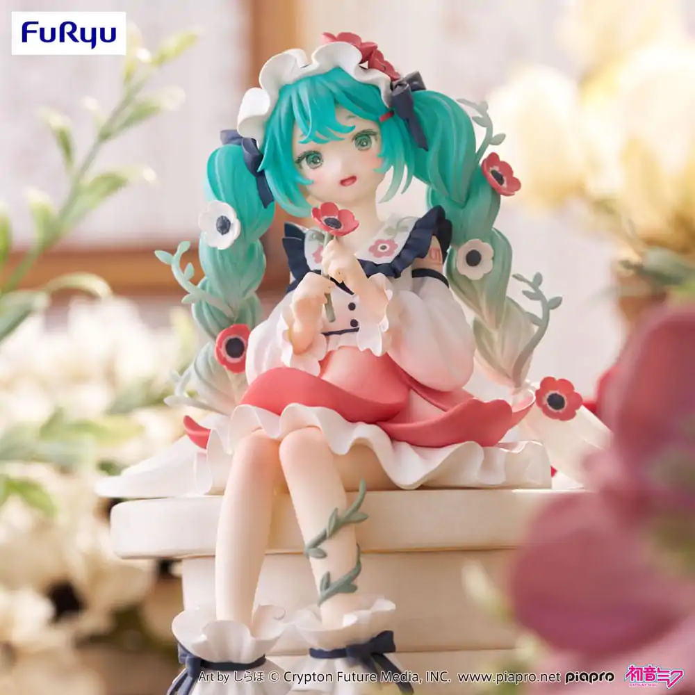 Hatsune Miku Noodle Stopper PVC Socha Hatsune Miku Flower Fairy Anemone 14 cm produktová fotografia