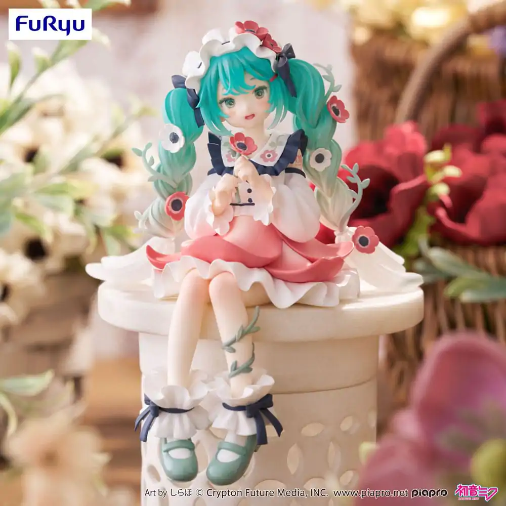 Hatsune Miku Noodle Stopper PVC Socha Hatsune Miku Flower Fairy Anemone 14 cm produktová fotografia