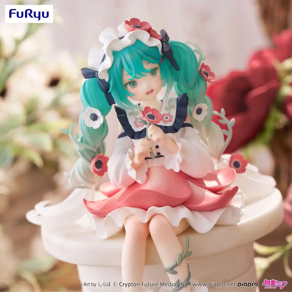 Hatsune Miku Noodle Stopper PVC Socha Hatsune Miku Flower Fairy Anemone 14 cm produktová fotografia