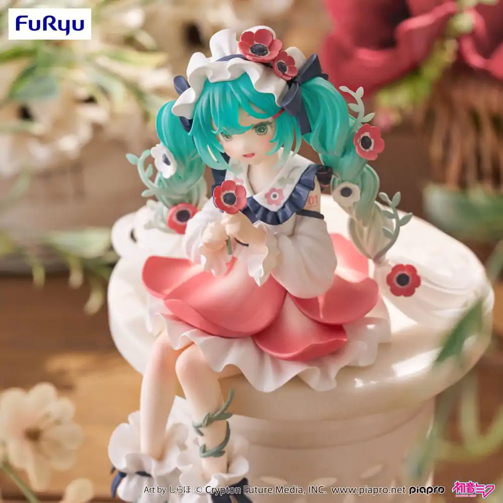 Hatsune Miku Noodle Stopper PVC Socha Hatsune Miku Flower Fairy Anemone 14 cm produktová fotografia