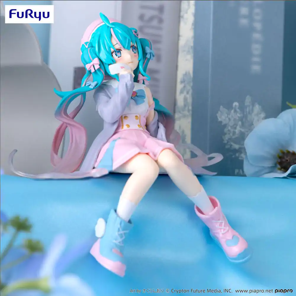 Hatsune Miku Zarážka na rezance PVC Socha Love Sailor Grey Color Ver. 13 cm produktová fotografia
